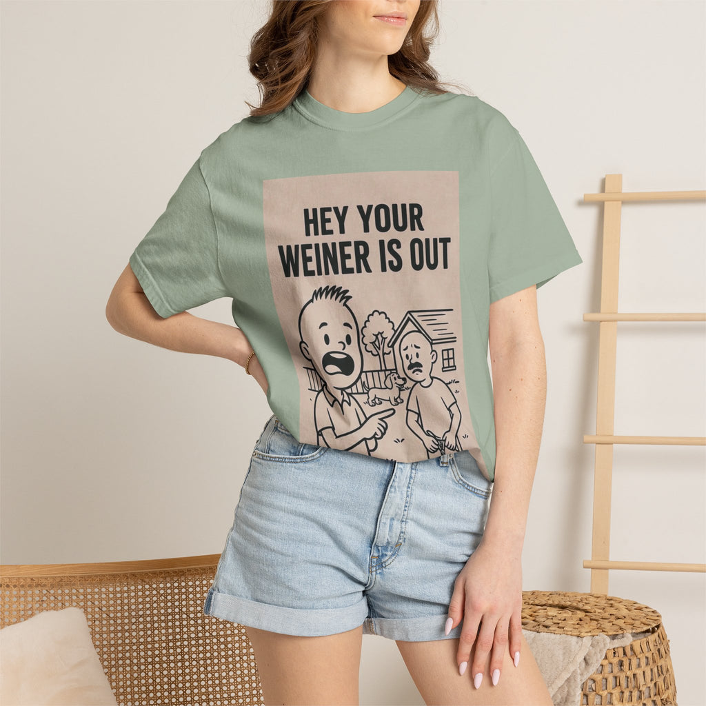Unisex Weiner is Out T-Shirt