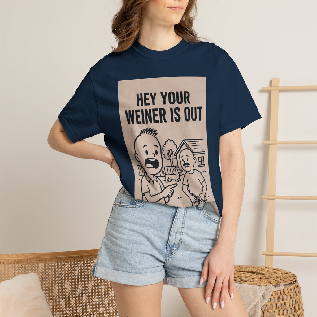 Unisex Weiner is Out T-Shirt