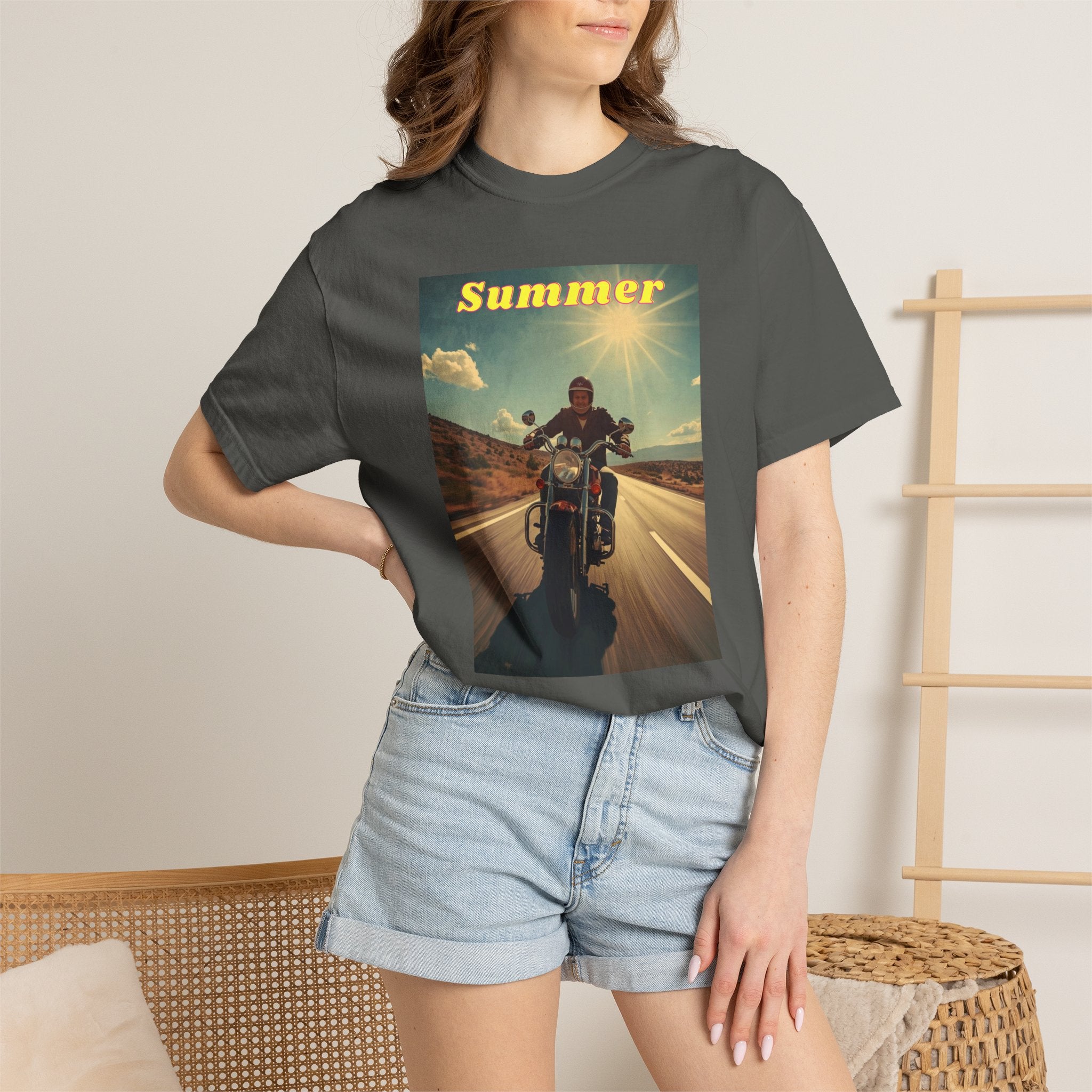 Unisex Summer Motor Bike T-Shirt