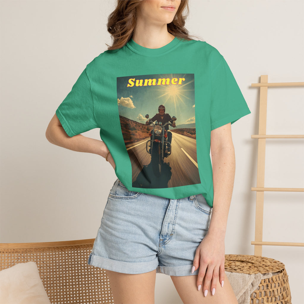 Unisex Summer Motor Bike T-Shirt