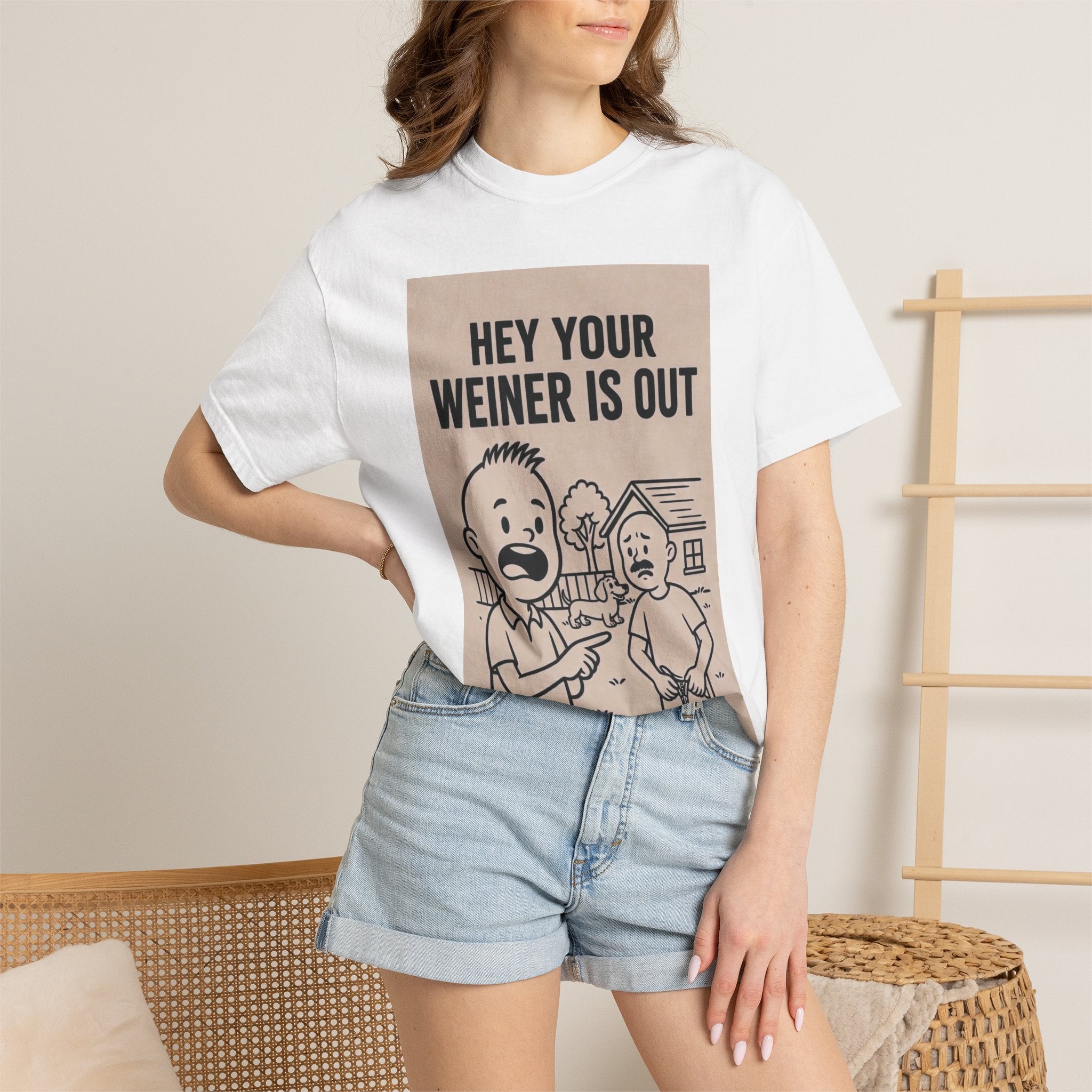 Unisex Weiner is Out T-Shirt