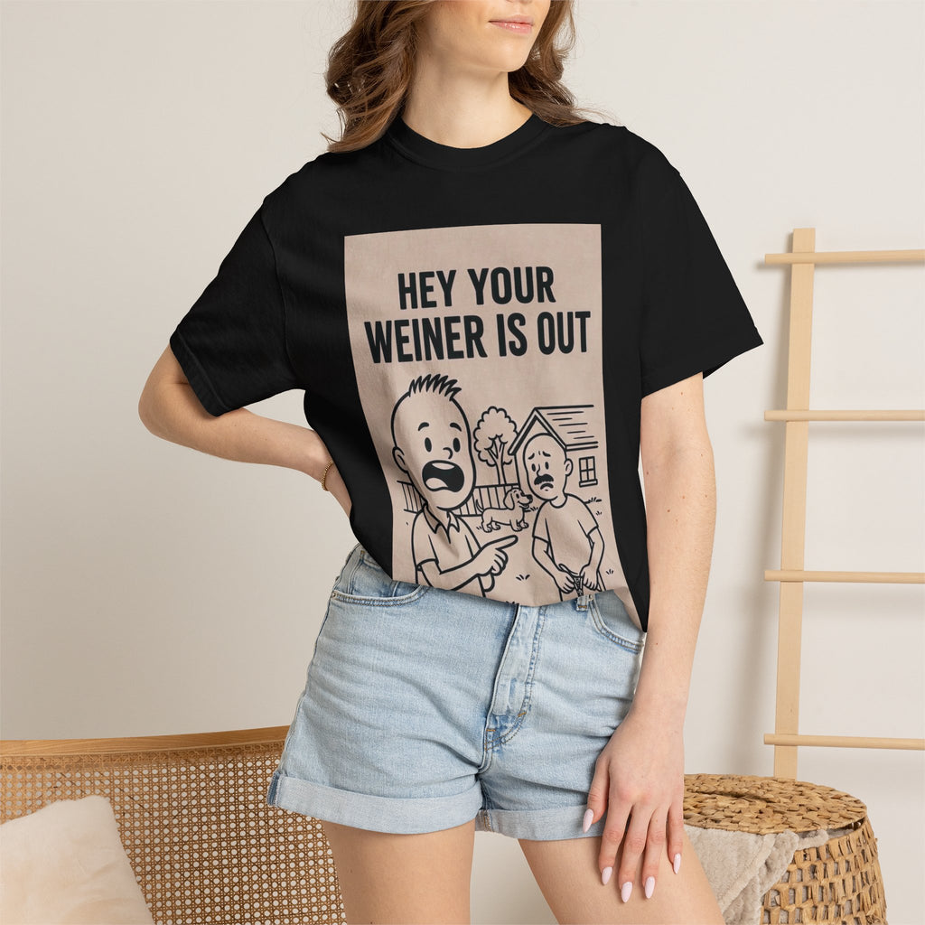 Unisex Weiner is Out T-Shirt