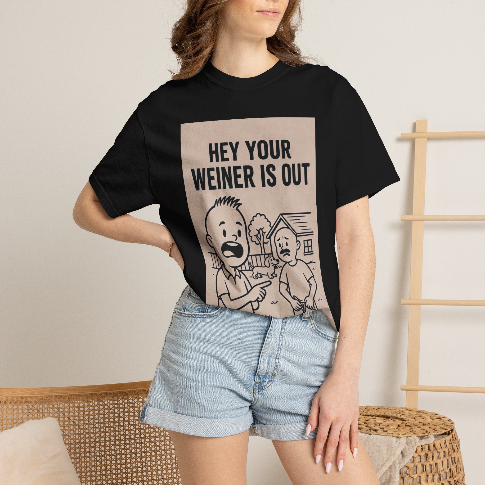 Unisex Weiner is Out T-Shirt