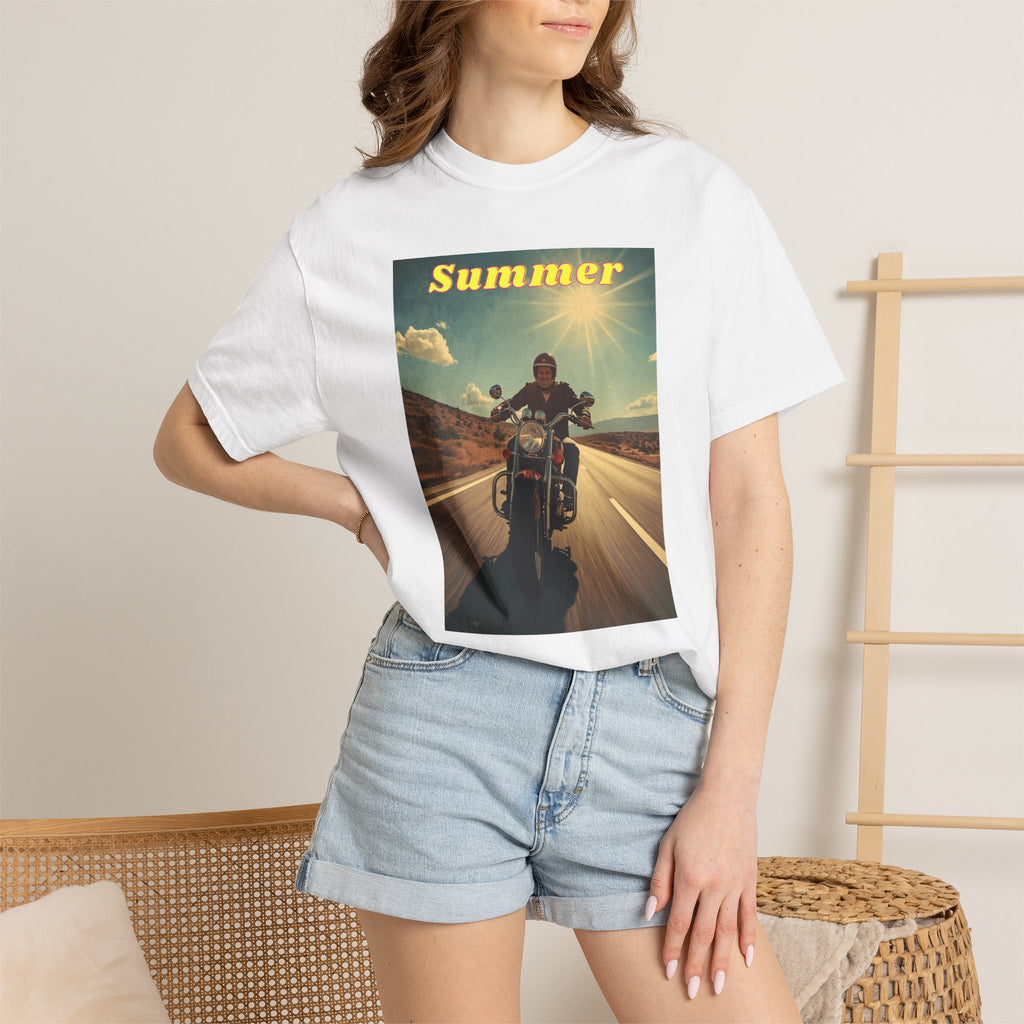 Unisex Summer Motor Bike T-Shirt