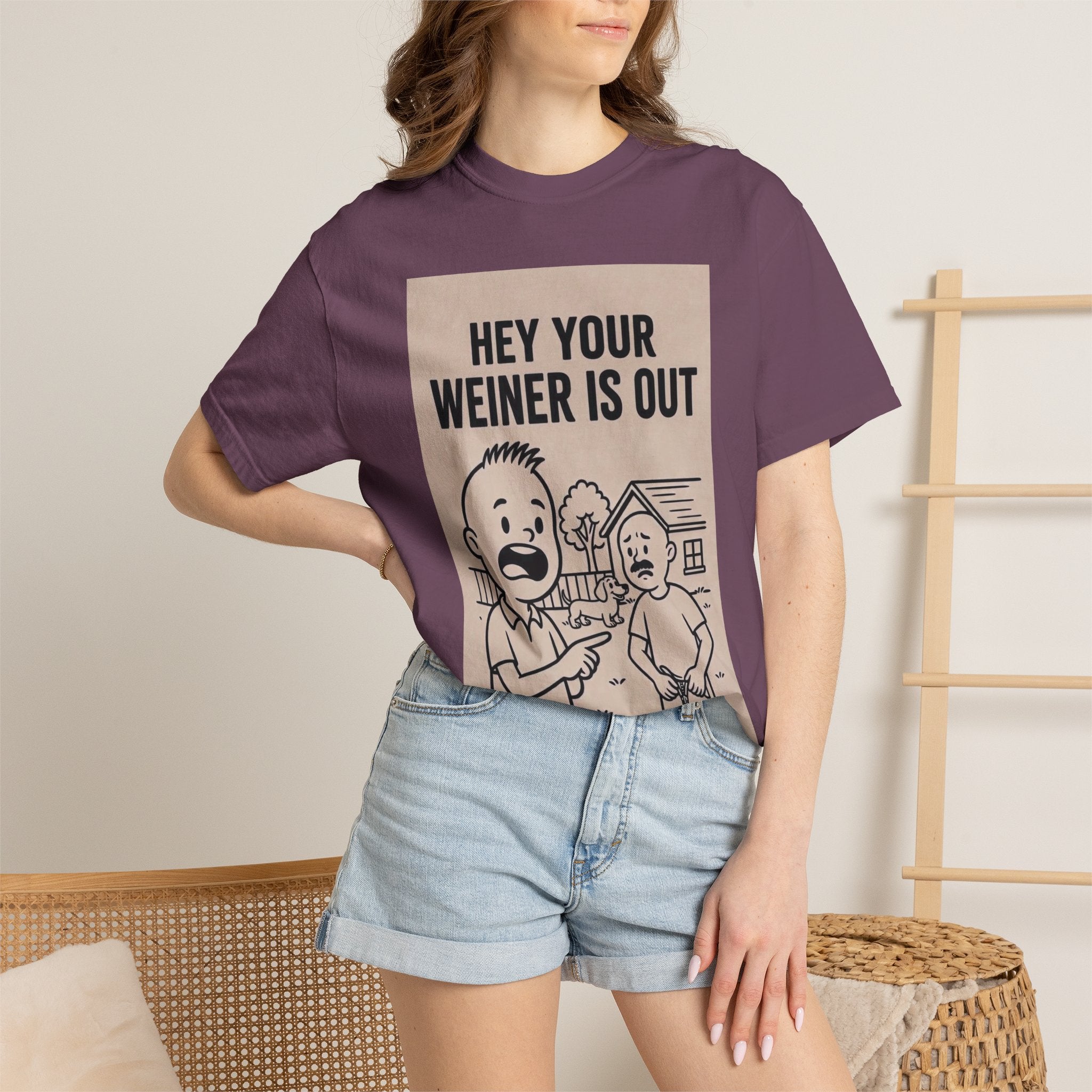 Unisex Weiner is Out T-Shirt